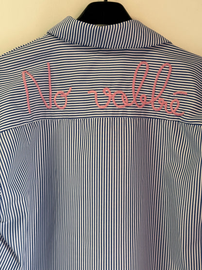 Camicia No Vabbè a righe – Regular fit| Made in Italy