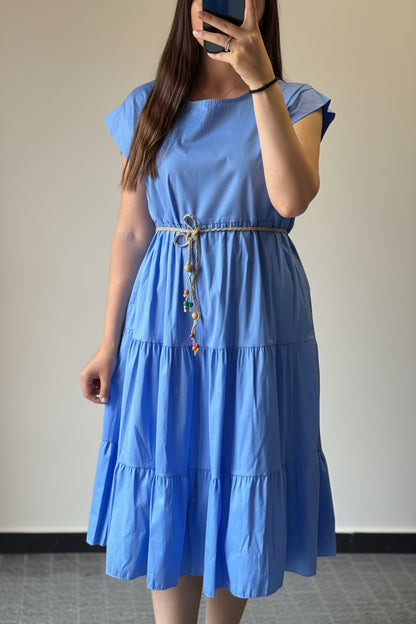Abito Midi a Balze Estivo – 4 Colori | Nùa boutique