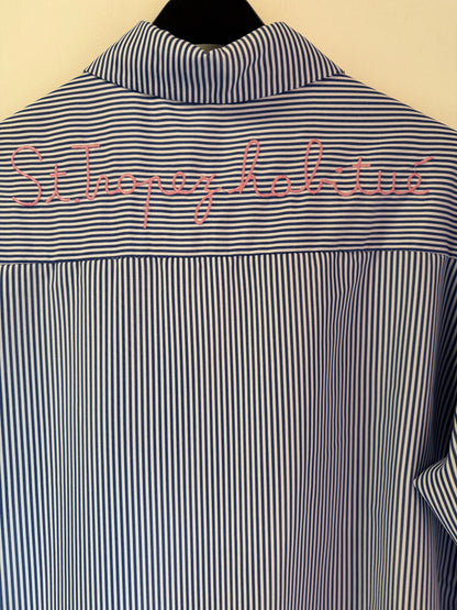 Camicia "St Tropez Habituée" – Righe Blu