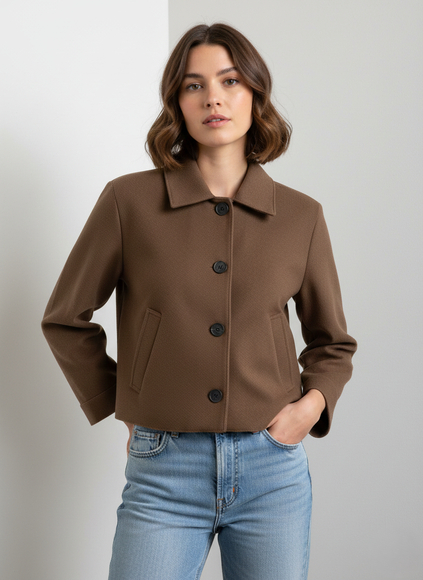 Cappotto Corto Modello Orsetto (Teddy)