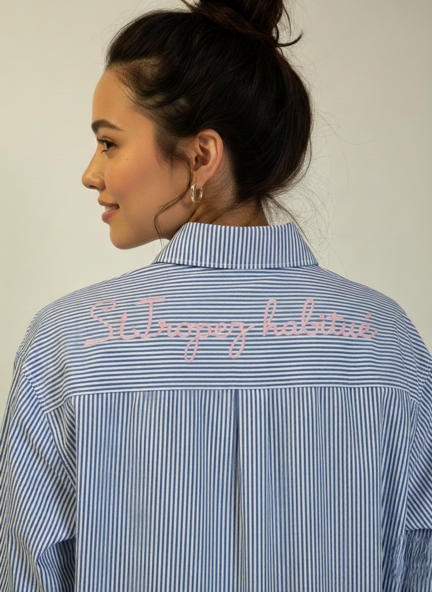 Camicia a righe St.Tropez habituè