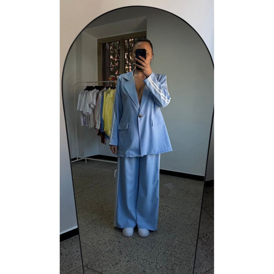 Completo Azzurro "Chance Off" con Blazer e Pantalone - Nùa Boutique