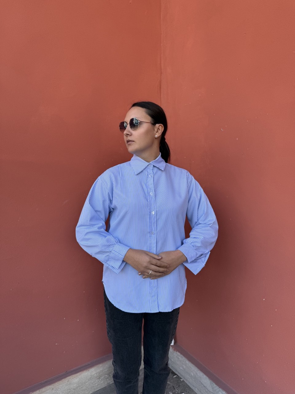 Camicia No Vabbè a righe – Regular fit| Made in Italy