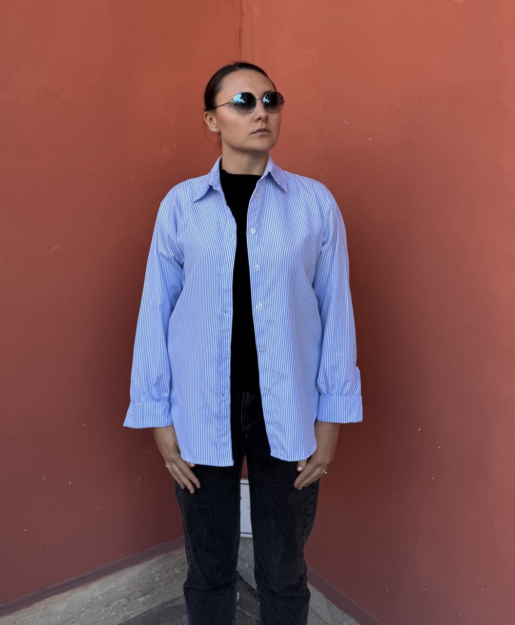 Camicia No Vabbè a righe – Regular fit| Made in Italy