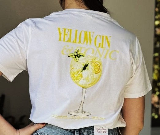 t-shirt gin e tonic